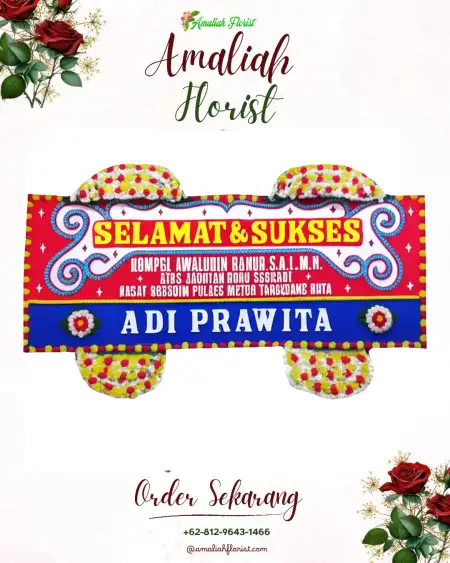 Papan Bunga Ucapan Selamat Ujung Lare